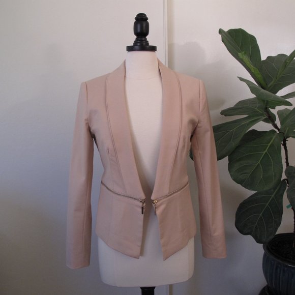 CATHERINE MALANDRINO Blush Pink Blazer - Picture 2 of 12
